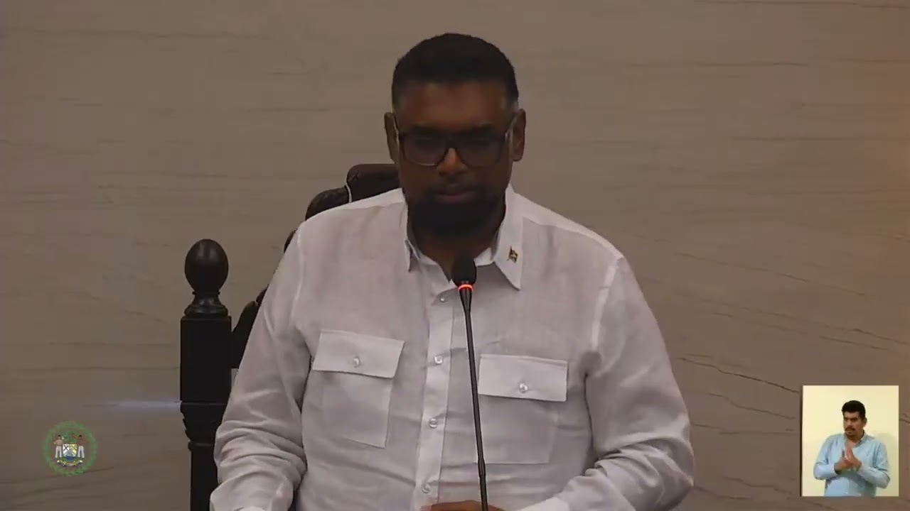 President Irfaan Ali Addresses Parliament of Belize // Agreements With Both Nations 