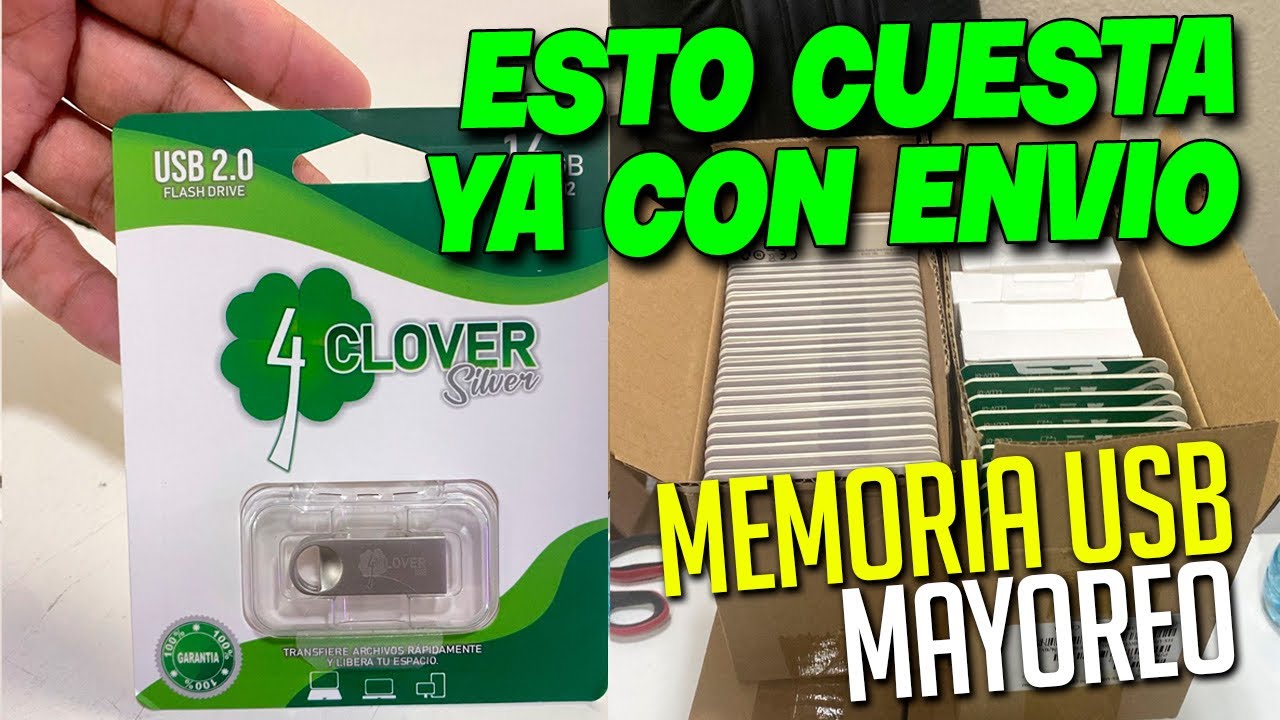 Memoria USB Mayoreo, esto cuesta con envio.