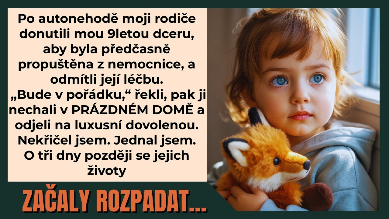 Během mé hospitalizace rodiče přinutili 9letou odejít a opustili ji.