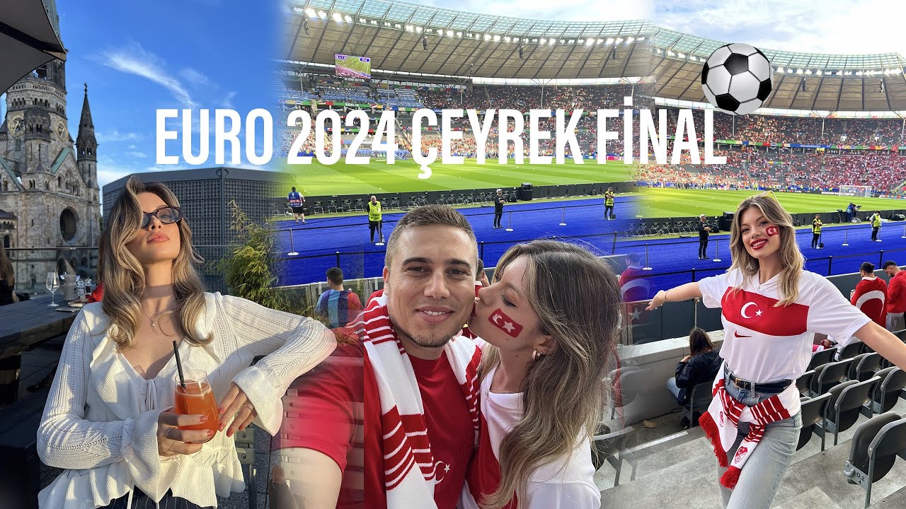 KOCAMI EURO 2024 ÇEYREK FİNAL MAÇINA BERLİN'E GÖTÜRÜYORUM⚽️ Büyük Sürprizim, Hamileyim Sandı