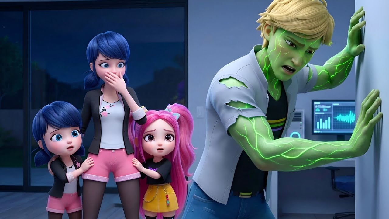 Adrien terrifying transformation 😱💔, Marinette got scared 😰. @AnimaxHunters @Mr.Otaku_Recap 