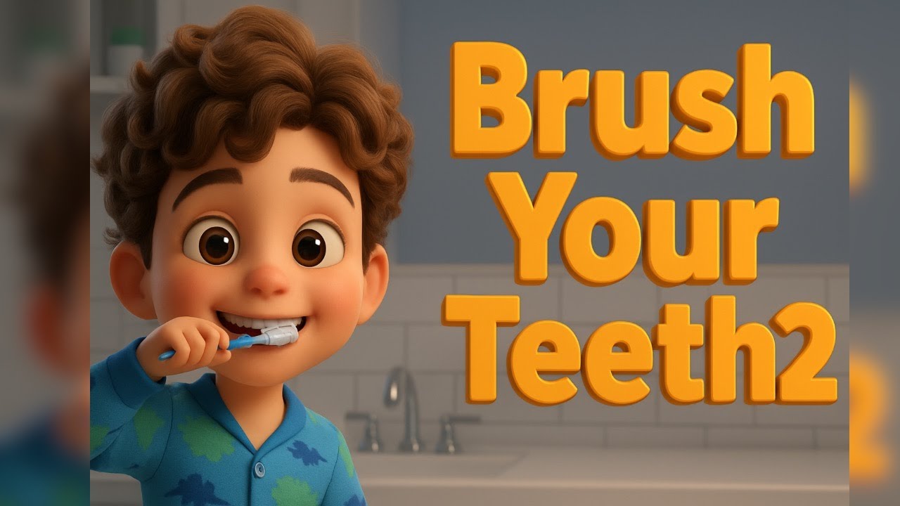 Brush Your Teeth Song for Kids | Nursery Rhyme for Children