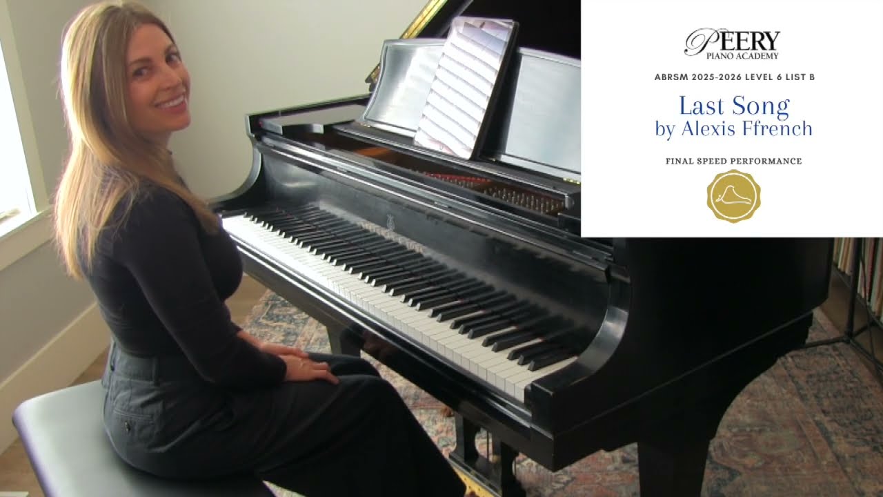 Last Song by Alexis Ffrench (ABRSM Grade 6 List B 2025-2026)