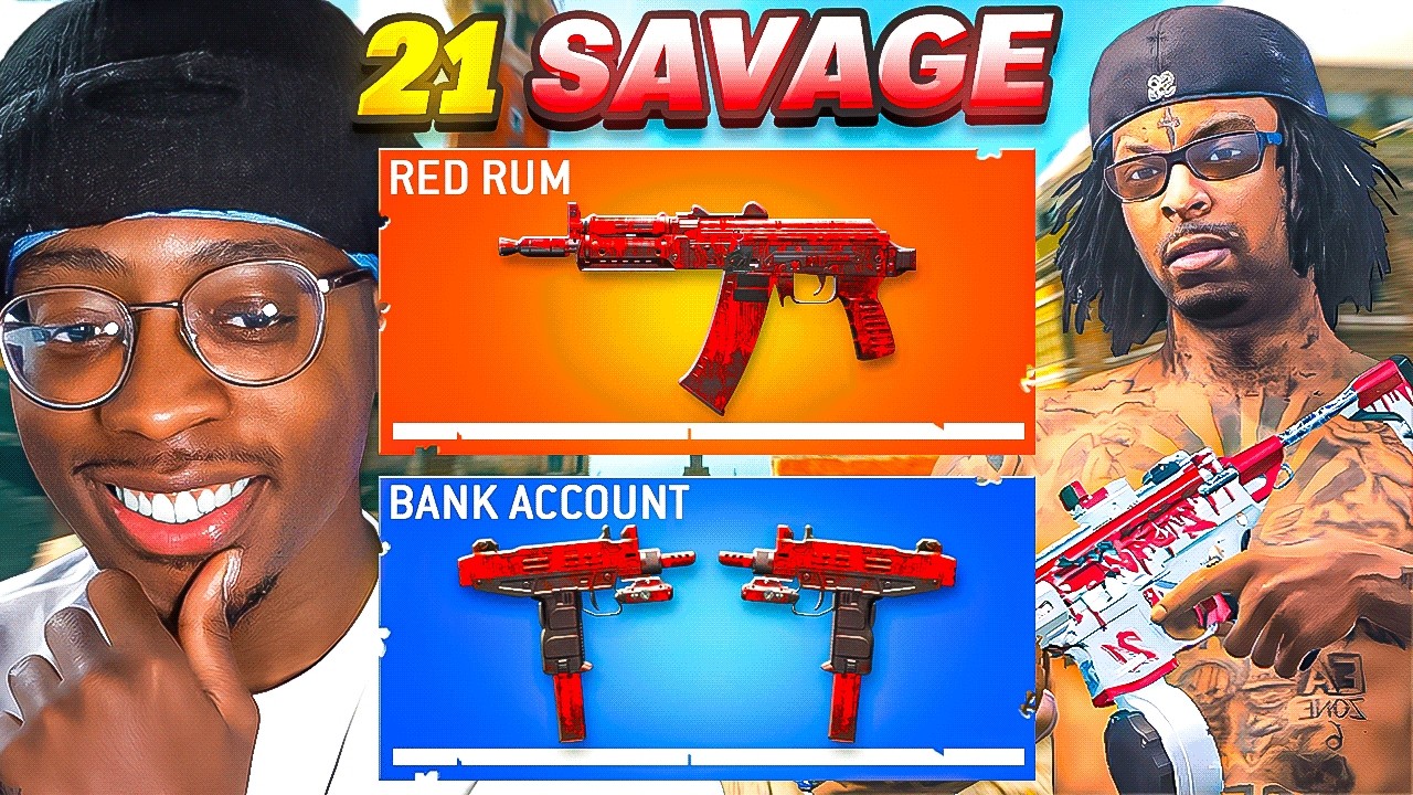 21 SAVAGE Builds My HOOD LOADOUT on Rebirth Island