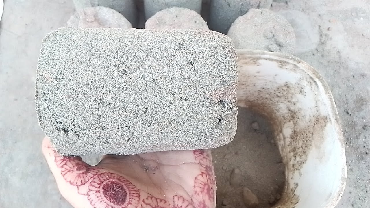 Sand mud dry and water 💦 crumbling dusty and crispy texture 👌 ASMR