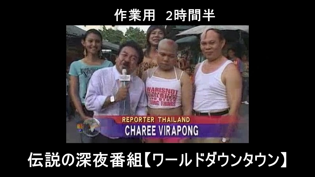 ワールドダウンタウン 作業用 ニュース編