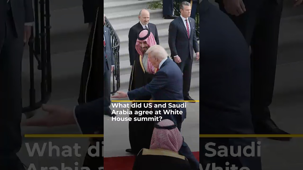 What did US and Saudi Arabia agree at White House summit? | AJ #shorts