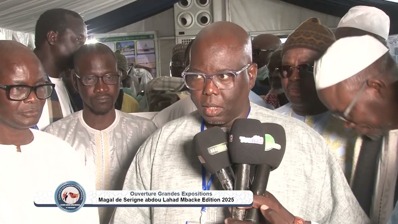 Magal de Serigne abdou Lahad Mbacke Edition 2025 Ouverture  de la Grandes Expositions