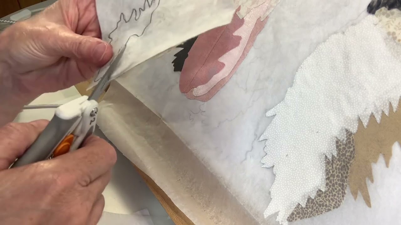 Часть 4. Советы и рекомендации по созданию коллажа из ткани. Ссылки на выкройки в описании ниже.