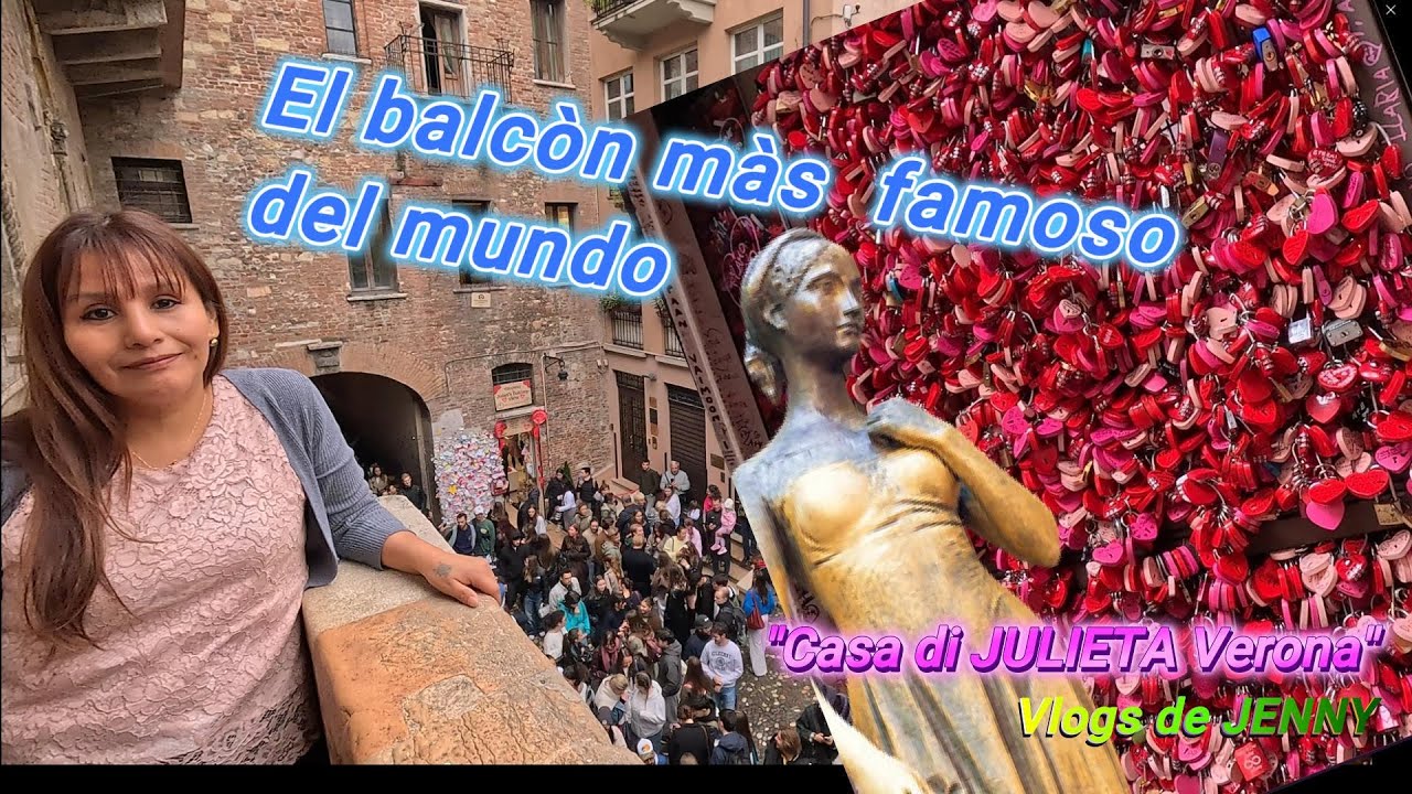 Entramos a la CASA de JULIETA Verona