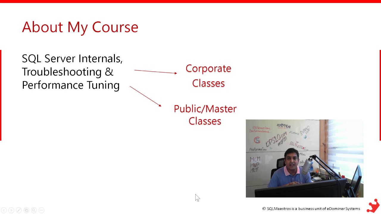 SQL Server Performance Tuning Video Course - Master Series (By Amit Bansal)