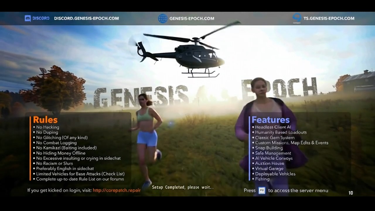 DayZ Epoch 2026 sem & neeko Arma 2 Genesis