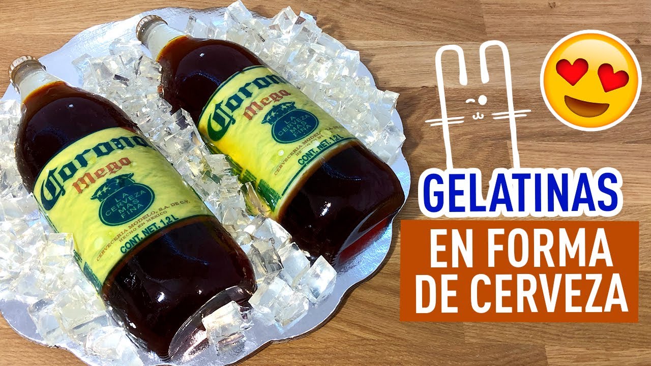 GELACERVEZA | GELATINA EN FORMA DE CERVEZA | CAGUAMA