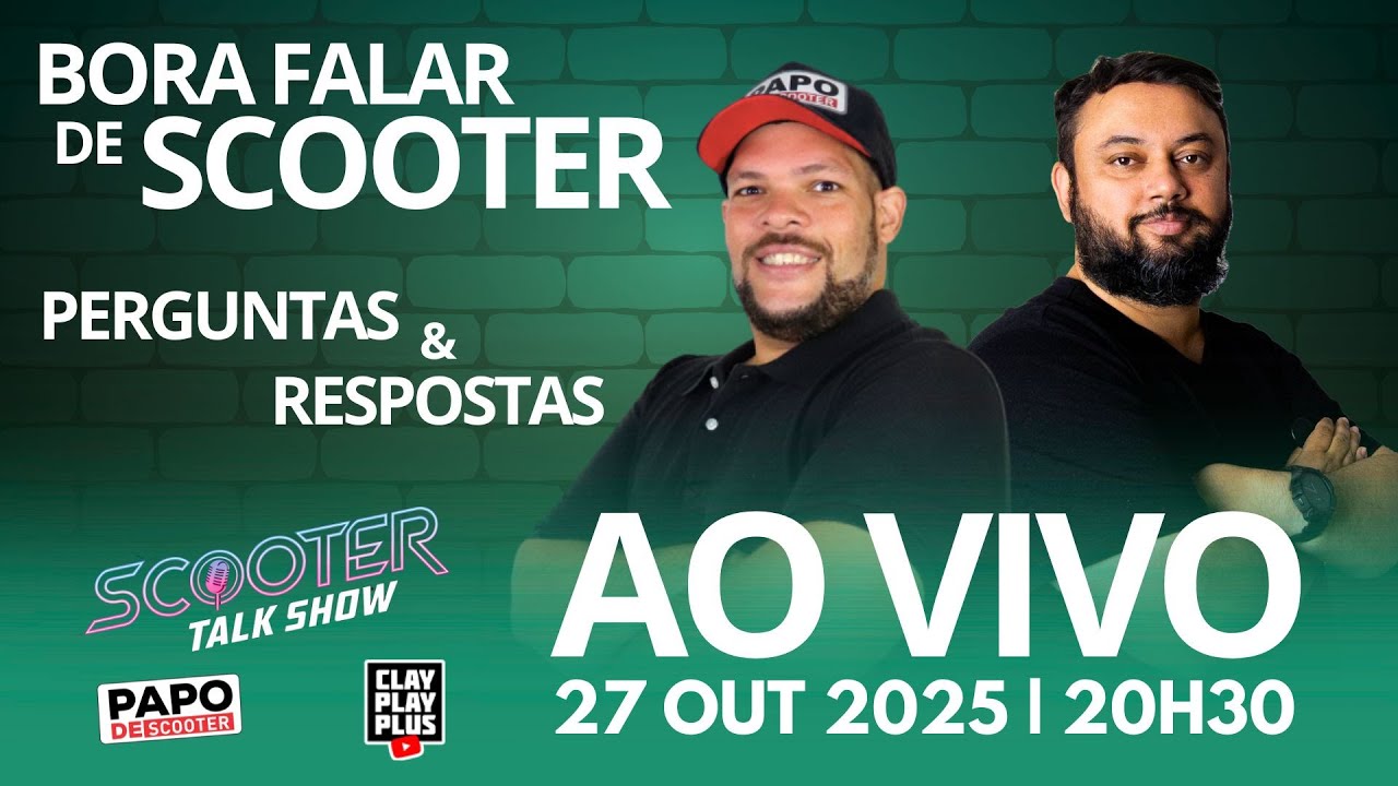 Bora Falar de Scooter! Perguntas e Respostas | Scooter TalkShow