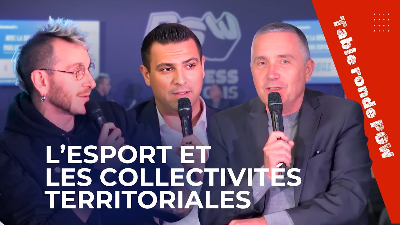 L'esport et les collectivités territoriales - Avec la Région, Parlons Esport - Paris Games Week 2025