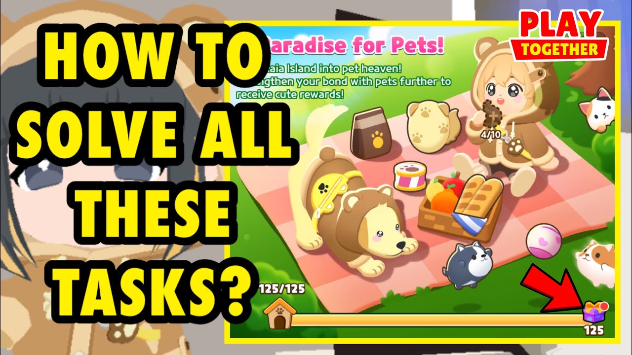 PLAY TOGETHER NEW UPDATE| A PARADISE FOR PETS|FULL GUIDE| #haegin #playtogether