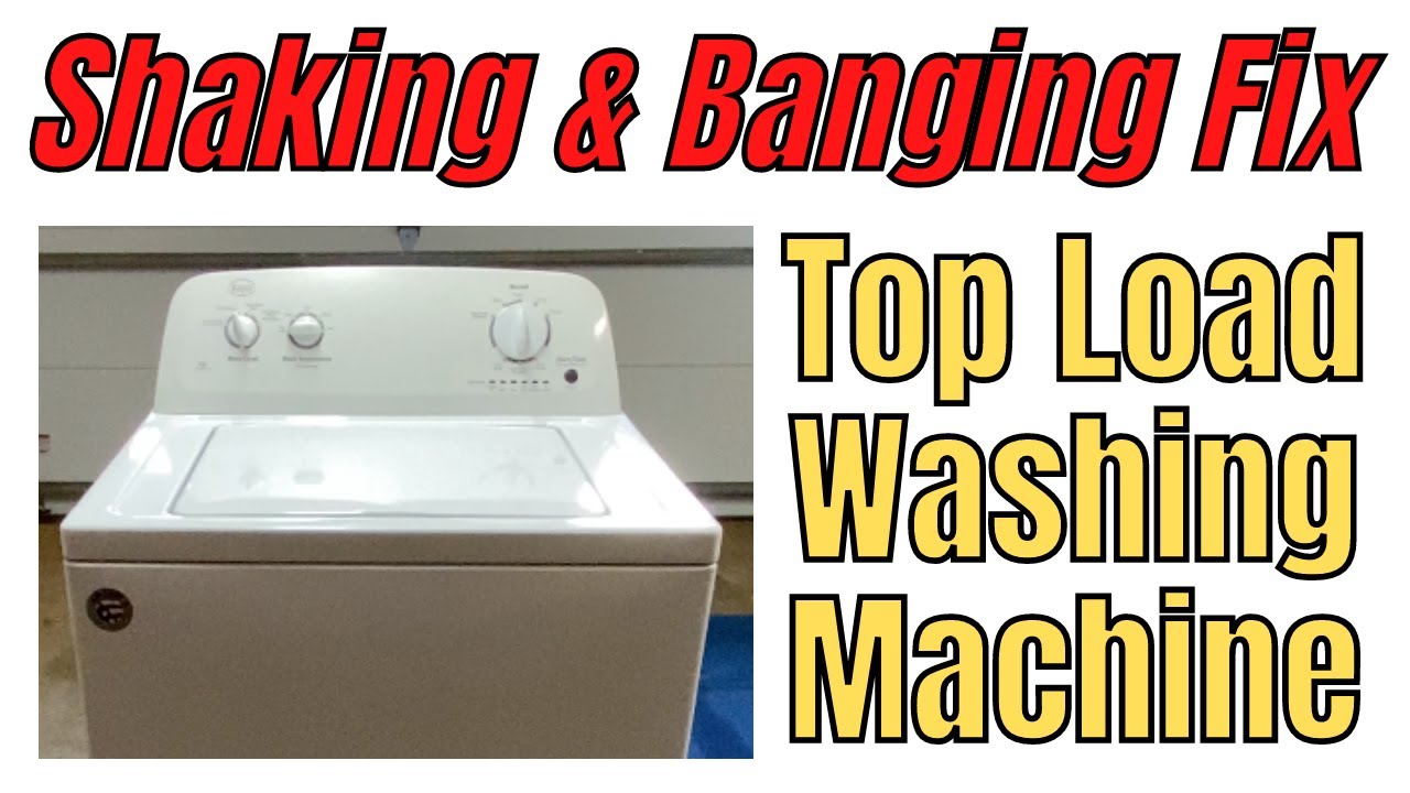 EASY FIX for an Out-of-Balance Washing Machine |  Roper Top Load Washing Machine Shaking Violently