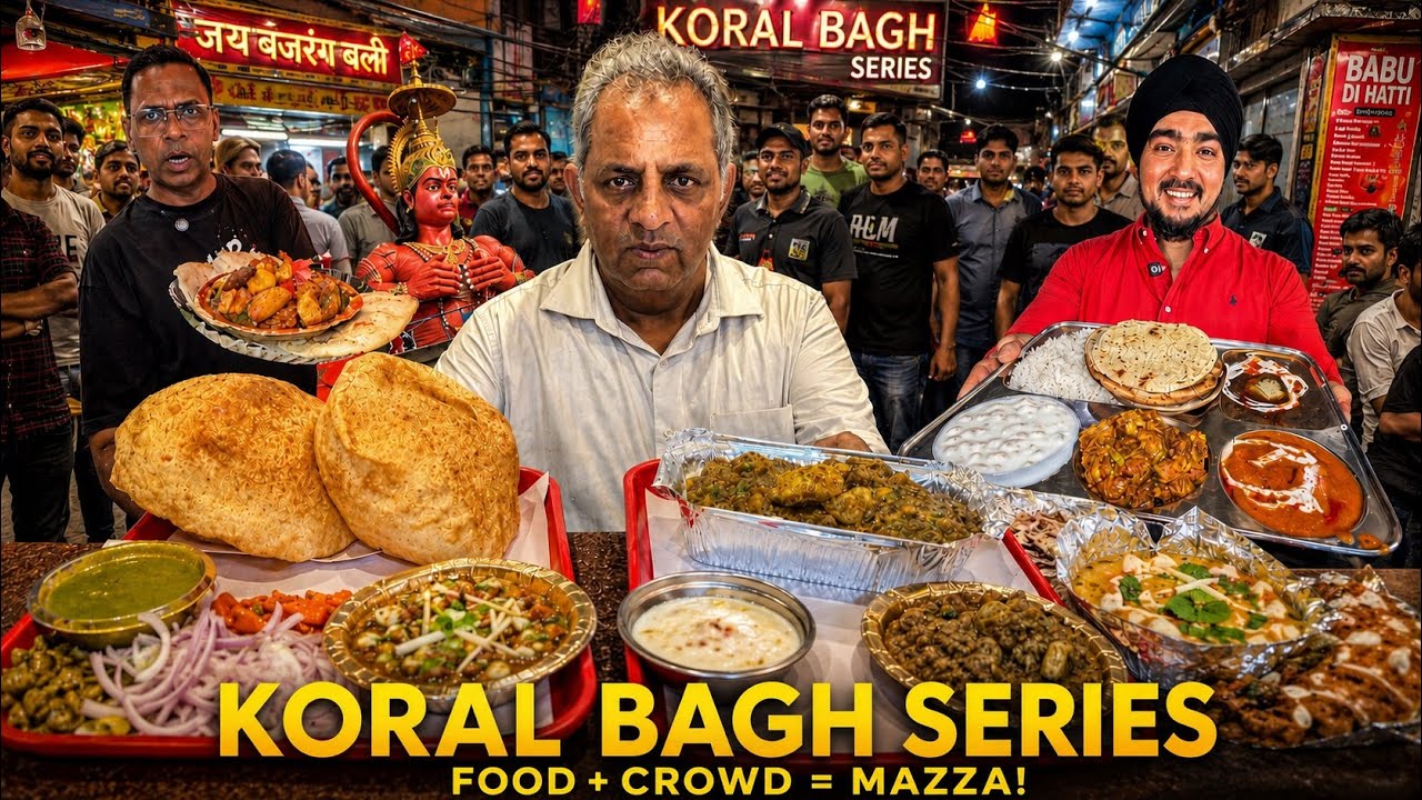 3 Best Street Food In Delhi | Karol Bagh Street Food Delhi | Indian Street Food