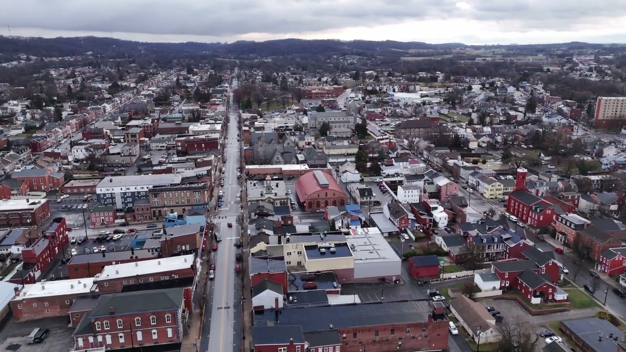 Columbia PA. Drone