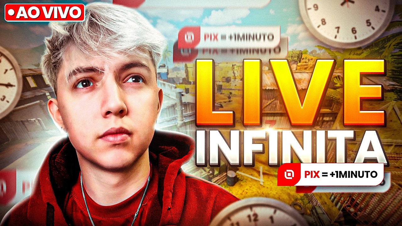 🔴 LIVE INFINITA (1 REAL = 1MIN) PT 2. - COD: MOBILE