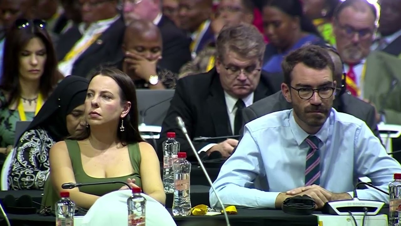 The Minister of Finance, Mr Enoch Godongwana tables the 2025 Budget in Parliament.