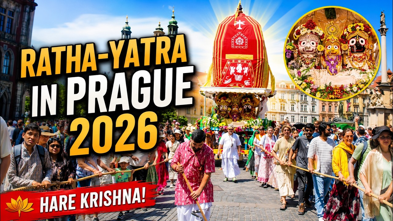 Ratha-Yatra Prague 2026 I Full Festival Parade of Lord Jagannath