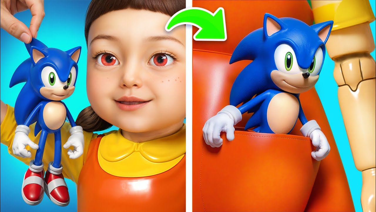 わたし、イカゲームのお人形にそだてられたの！