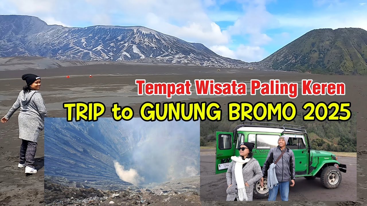 TRIP TO GUNUNG BROMO 2025‼️ TEMPAT WISATA KEREN DI INDONESIA || JELAJAHI KEINDAHAN ALAM || NATARU