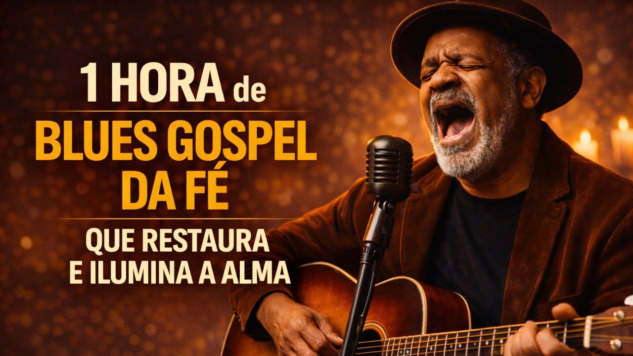 1 HORA de Blues Gospel da Fé Que Restaura e Ilumina a Alma