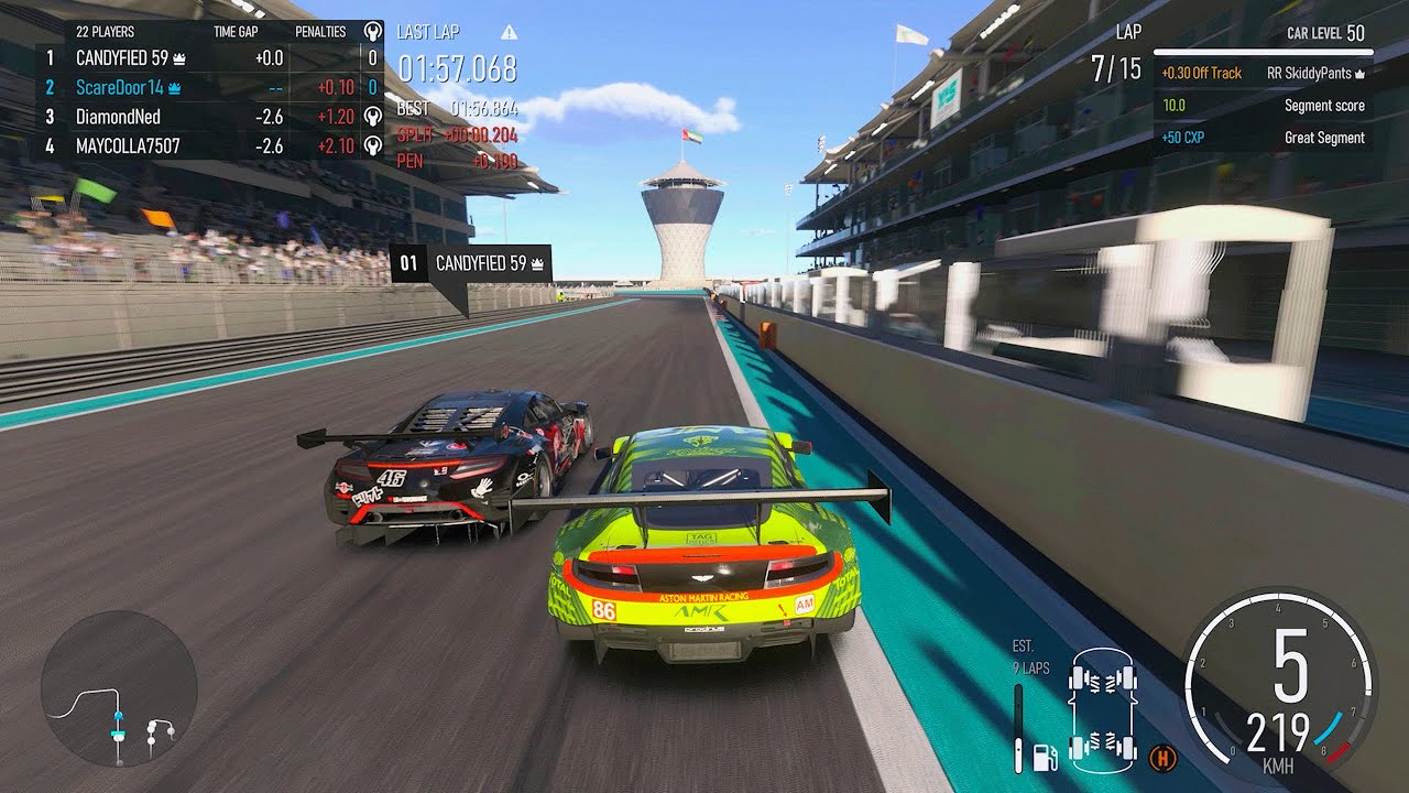 Good Battles Here and There With GT3 Class at Yas Marina (Forza Motorsport)