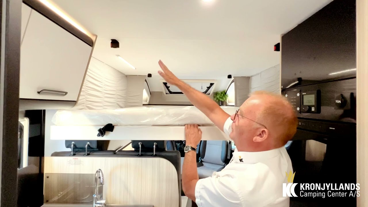 SUN LIVING S 75 - Smart kompakt autocamper med to dobbeltsenge