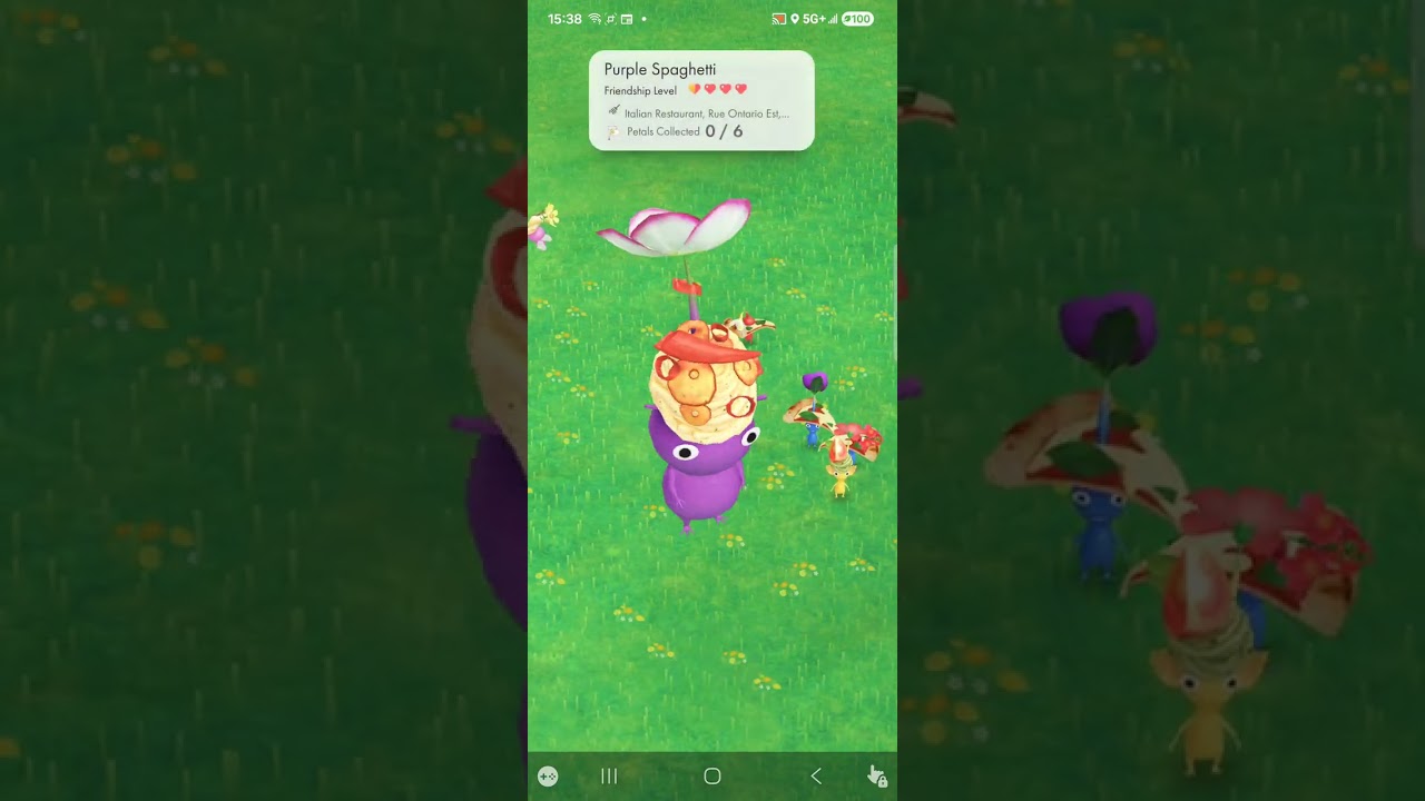 All of my Italian Restaurant Pikmin (Pikmin Bloom)