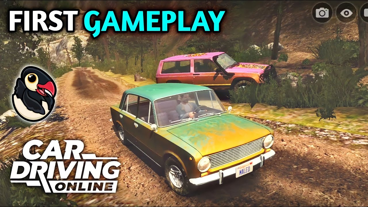 FIRST GAMEPLAY! Of Car Driving Online By Maleo | New Maleo Game 🏕 | All Missions Review | Car Game