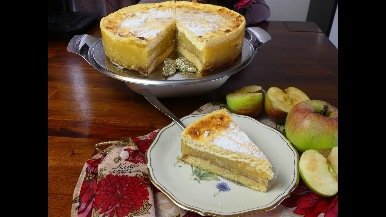 Luftiger Apfelkuchen/ backen kann jeder / gedeckter Apfelkuchen/Apple Pie/cake/Familien Rezept/Torte