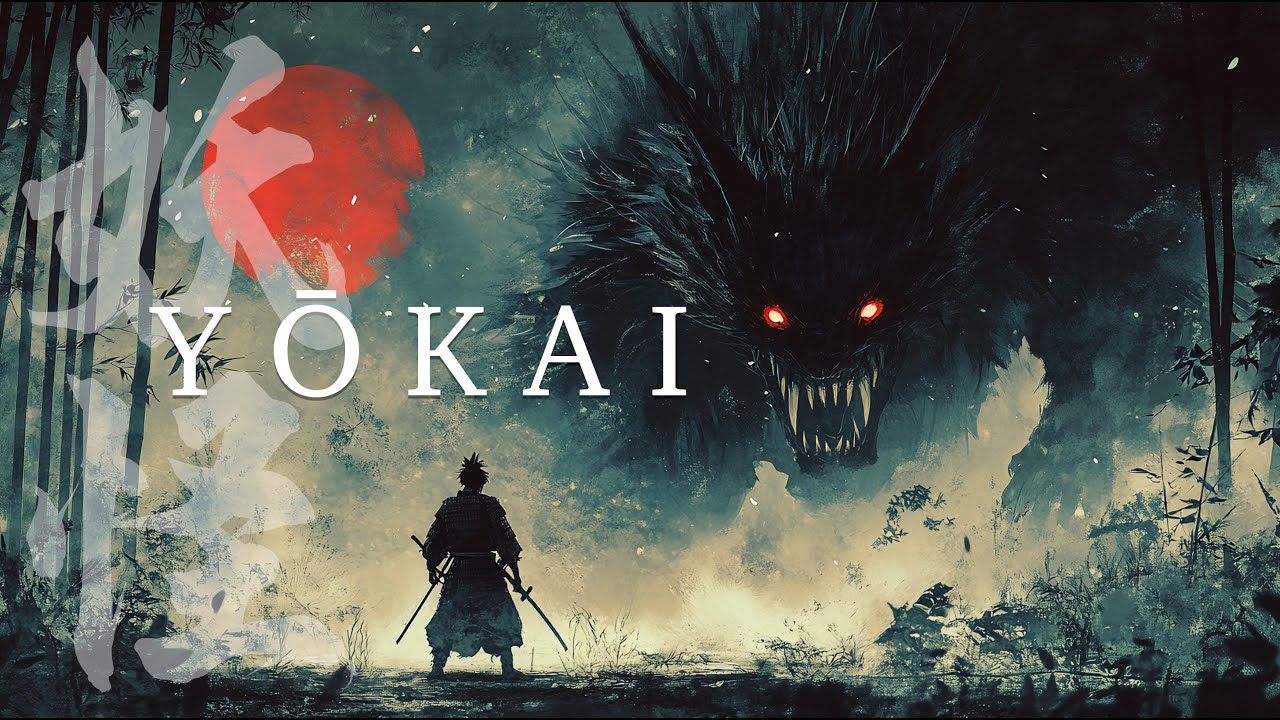 Japanese Upbeat Lofi 👹 Beats with Shamisen | Mythical Energy from Ancient Yokai Spirits【妖怪 - Yokai】