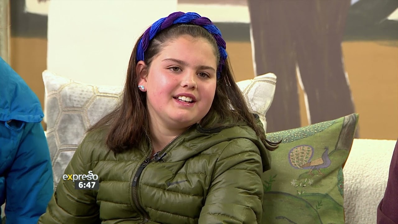 10 year old, Karli breaks a record swim from Robben Island to Blouberg Beach for charity
