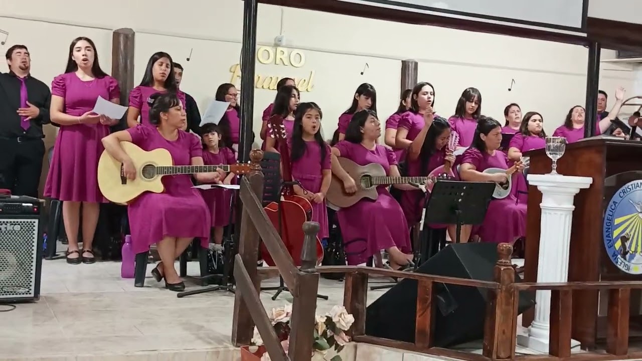 Iecai villa regina. Oportunidad Coro Emanuel: hermosa alabanza 