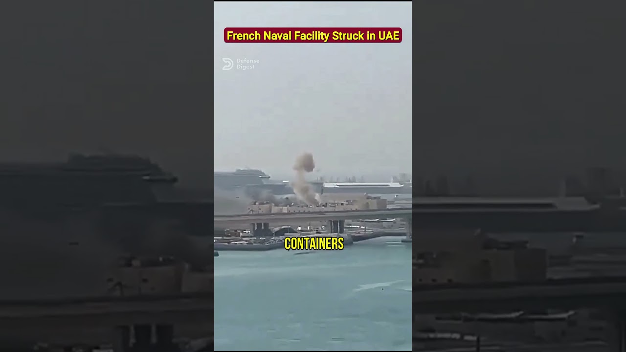 French Naval Facility Struck in UAE!