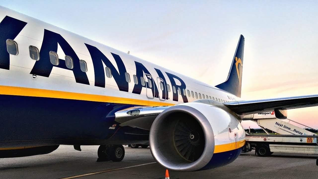 [4K] Flight from London Stansted to Dublin, Ireland - Ryanair