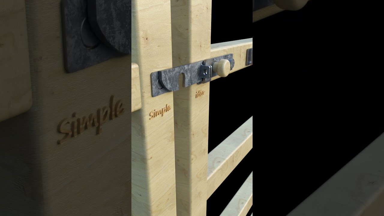 Sliding gate automatic latch, lock 2