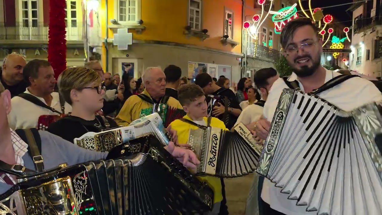 CONCERTINAS E DANÇAS NAS FEIRAS NOVAS 2025 EM PONTE DE LIMA. ( 1ª noite )