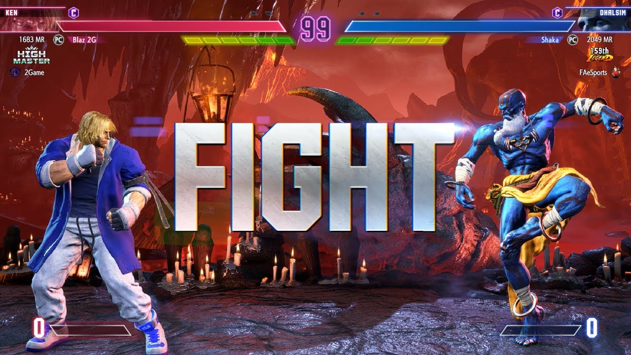 Street Fighter 6 🔥 BLAZ (Ken) Vs SHAKA (Dhalsim) 🔥 SF6 High Level Matches!