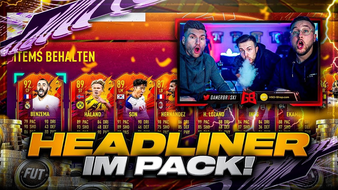 OMG! HUGE HEADLINER in the pack 🔥 FIFA 21: Best of Headliners 2 Pack Opening 😱