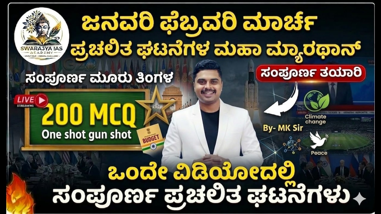 Last 03 Months Current Affairs 2026 | Jan2026To March  2026 | PART -02-200 MCQ-Affairs || MK Sir