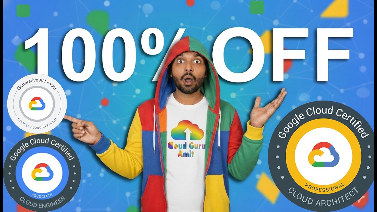 FREE Google Cloud Certification Exam Voucher