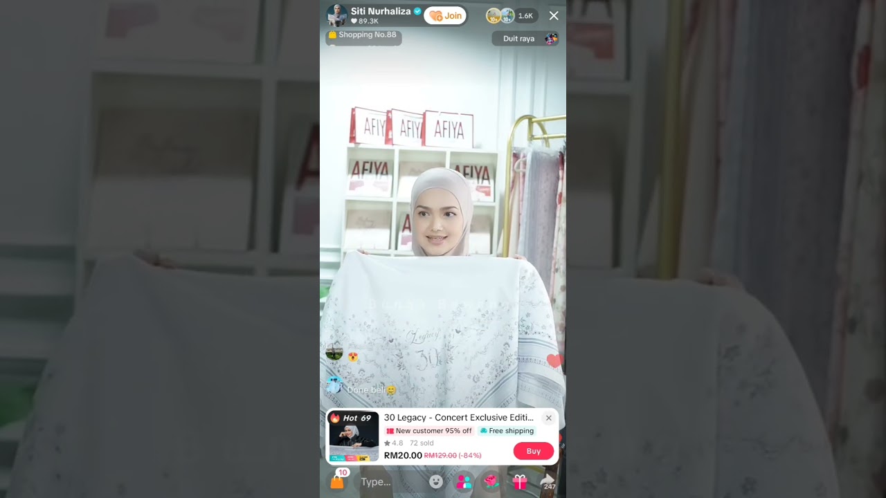 Siti Nurhaliza Last Live Sebelum Raya p3