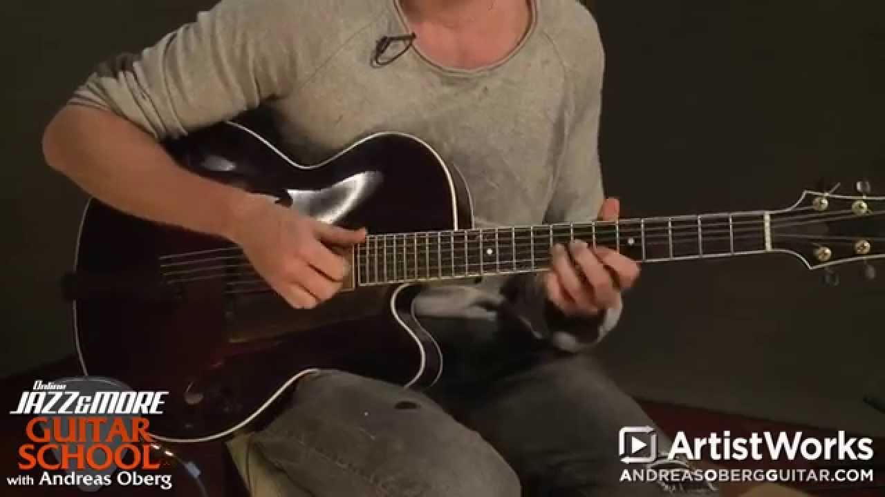 Guitar Lessons with Andreas Oberg: Jazz Comping
