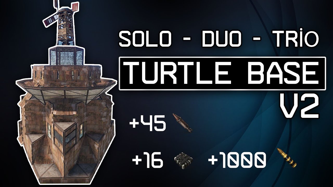 Rust / Solo - Duo - Trio / Turtle Base V2 - 2021 / Rust Türkçe