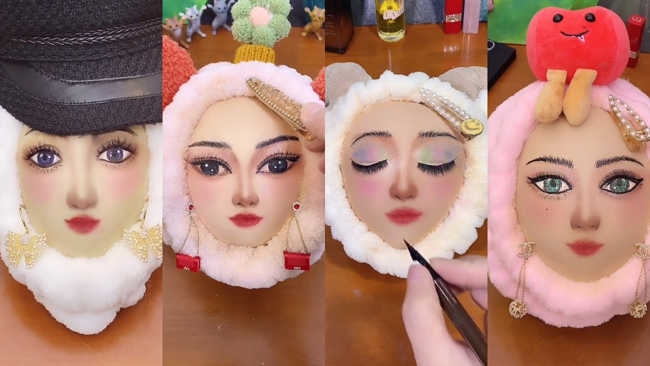ASMR creative makeup challenge compilation(No talking) -Part 3