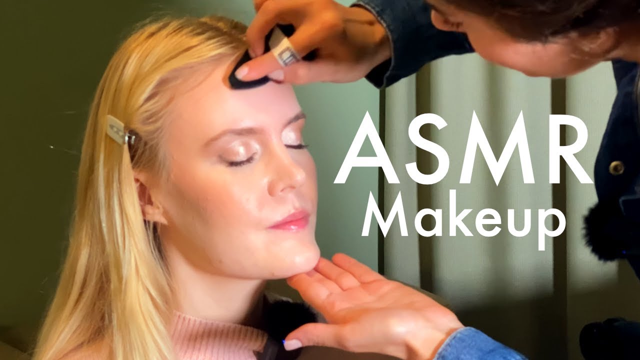 ASMR natural makeup with @Natalie Kamal Makeup (Unintentional ASMR, real person ASMR)